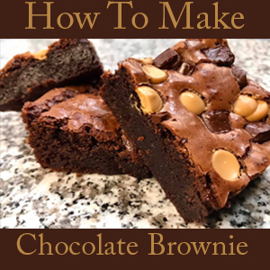 Taystful Luxury Chocolate Brownie Recipe